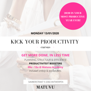 Kick your productivity