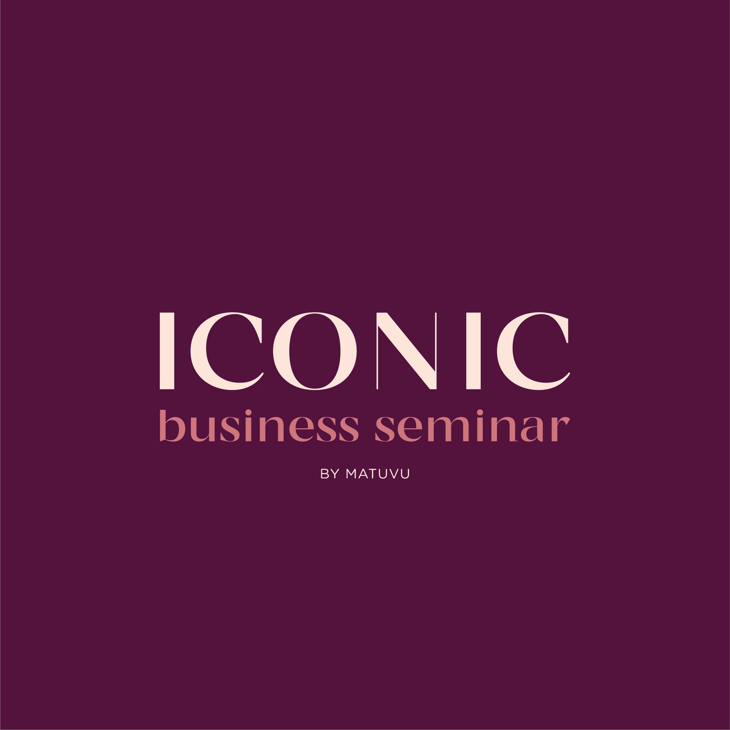 ICONIC business seminar